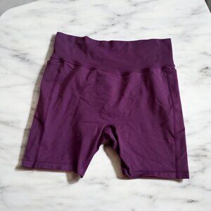PINK VICTORIAS SECRET Purple Bike Active Shorts Size XL